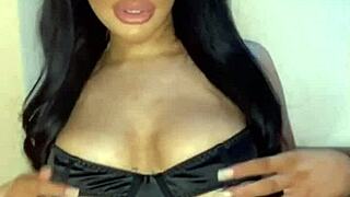 the horny british slut explores her desires through intense solo masturbation on webcam