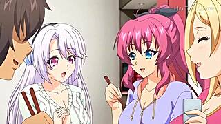 hey, check out this anime fantasy with my little sis and mom in spanish subs