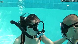 hey, check out this hot blowjob by the poolside with shaved european teen 18+ babe in shower