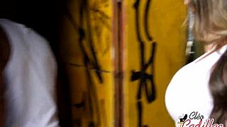 Cleo cadillac takes muscular pounding deep