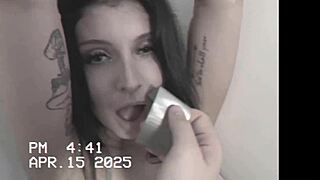 Alt Girl Raven Lane Tied Up for Anal with Luke Cooper