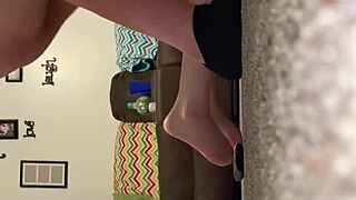 Sexy blonde TAKES a hardcore blowjob and fucking from amateur guy in wild session.