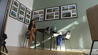 lingerie and summer dress with panties and no panties try on haul with alia the perfect body petite milf