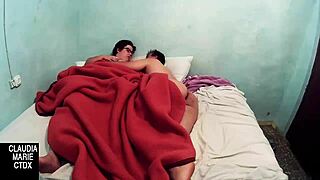 this casual tale shows filling the fat womans ass with wax before eating her whole pussy in candle fetish action