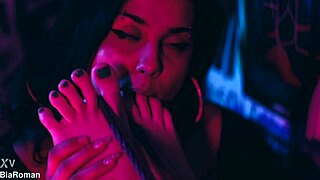 Horny Girls Dive into FEET TICKLING and Licking Bondage