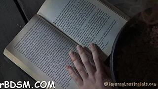 i feel so depraved torturing this bound babe's vagina in rough bdsm