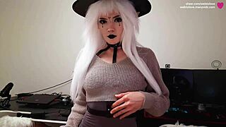 i discovered the secret of eternal beauty for this elf witch is hot cum on her face after a week of abstinence