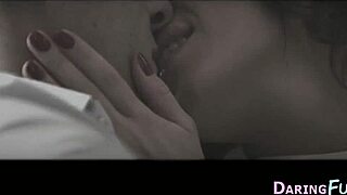 Hey check this classy euro babe giving blowjob and handjob in stockings for that cumshot finish