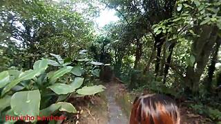 Trail adventure with two Brazilian hotties on the beach, what went down there?