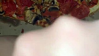 i'm the best amateur in los angeles masturbating with pizza. cum on food for kinky arab fetish with teen 18+ pussy wanting bbc
