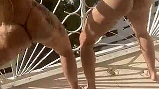 Wow, those culonas are dancing with such big asses!