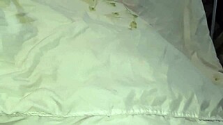 Hey guys, let's masturbate under this blanket quietly so we don't get caught in the university dorm