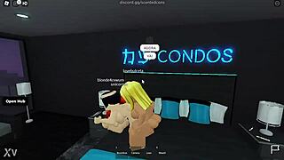 Watch these furry Roblox hotties dive into wild lesbian action!