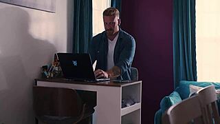 Duolingo breaks into house and fucks little 18+ Puck in skinny blowjob doggystyle bent over