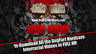 Busty blonde Cindee takes big black cocks in interracial gangbang