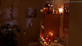 Blonde Xs Girls Tania Saulnier in Sexy Shower Nude Bathing