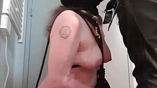 Bound Blowjob Ends in Cum After Bondage Pisse on Ordre