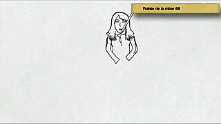 Teen 18+ Girl Unleashes Wild Pee Standing Up In Art Academy Home Studio