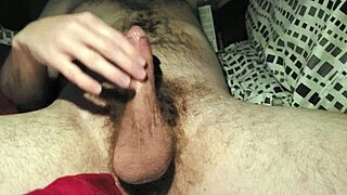oh man, lying in bed stroking my cock till i cum 😩