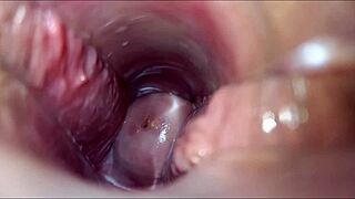 Subtle Vaginal Orgasm Buildup with Speculum Exploration Leading to Intense Release
