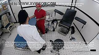 Lesbian Nurse Torment with Vibrator Doggystyle and Screaming in Clinic