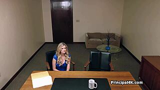 I love how this busty suburban housewife bounces on the principal's hard dick at work with deepthroat and amateur hardcore big tits action.