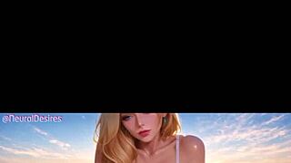 3d Ai Hq Blonde Big Tits Firm Tits Hard Erect Nipples Cowgirl Riding Pov Sex W Sound Added