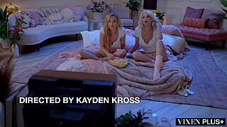 Vixenplus voluptuous besties Skye and Blake succumb to lust