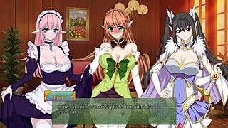 Let's play Hikari with big tits bondage and anal in Love Potion II anime hentai.