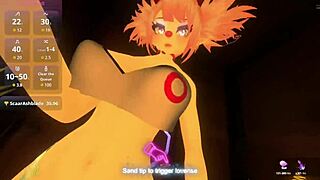 Hungarian Vtuber Minnah Mia Dancing on Cam