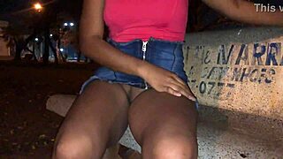 In a bold Brazilian outdoor adventure, the sexy married Latina in lingerie meets a stranger for amateur public sex. Their steamy encounter heats up fast.