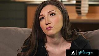 Girlsway horny lesbians alison rey & lilly bell convert straight petite 18+ bestie maya woulfe.. with kissing scissoring and muff diving