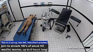 Lesbian Nurse Torment with Vibrator Doggystyle and Screaming in Clinic