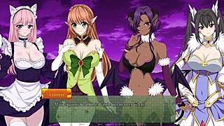 Let's play Hikari with big tits bondage and anal in Love Potion II anime hentai.