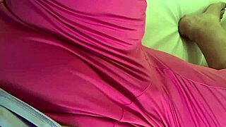 Teasing Fat BBW Mature Wife Reveals Big Boobs And Juicy Hairy Pussy In Leggings