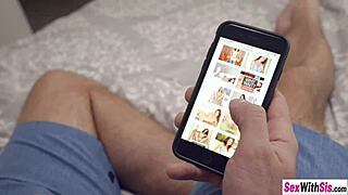 petite stepsis audrey royal catches stepbro and sucks dick