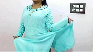 Hey stepson, want to share this hotel bed with your Haryanvi stepmom for tight pussy blowjob and deepthroat action behind the scenes?