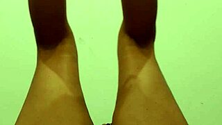 My amateur wife contrasts workout by going naked and stretching her hairy pussy in part 1