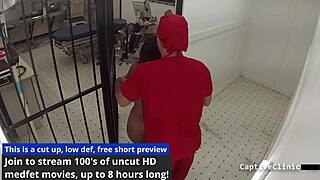 Lesbian Nurse Torment with Vibrator Doggystyle and Screaming in Clinic