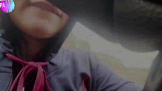 Young guy pounds big ass on public beach