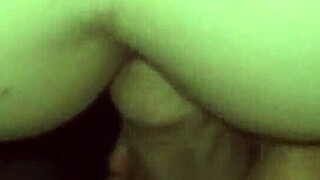 Me follo a mi novia mientras mi suegra esta en el comedor. Sexy scene unfolds.