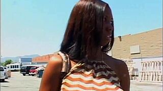 Will Big Black Cock Dominate Ebony Babe in Doggystyle Cowgirl Riding and Deepthroat Sucking Action?