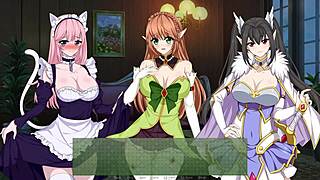 Let's play Hikari with big tits bondage and anal in Love Potion II anime hentai.