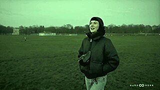 Hardwerk sets up bound skinny brunette delfine for blowjob and fucking in bdsm cage with monster cock 😏