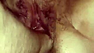 hey check out this bbw milf getting her wet hairy pussy totally fisted and destroyed in close up action