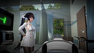 Why Does Azur Lane Hentai Nurse Crave Cum in Sperm Extraction Hospital Threesome?
