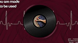 you are made to be used in femdom joi with anal humiliation and jerk off instructions