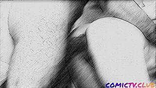 What happens when friends make poor decisions leading to ripped clothes and wild anal action?