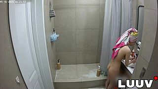 Brunette Grossy Shares Real Life Routine in Homemade Amateur Movie from Luuv