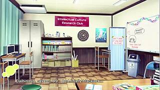 Tenioha girls can be pervy too follows nanase route 7 where she delivers facesitting footjob on big ass and tits in anime hentai style.